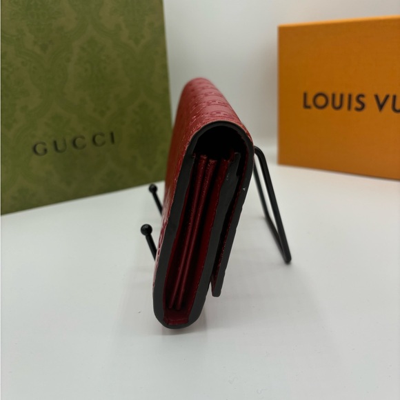 Gucci Embossed Guccissima Motif Long Wallet - Picture 11 of 13